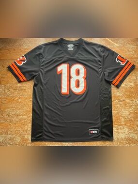 NFL Team Apparel Cincinnati Bengals AJ Green #18 Jersey Size XL Mens Black